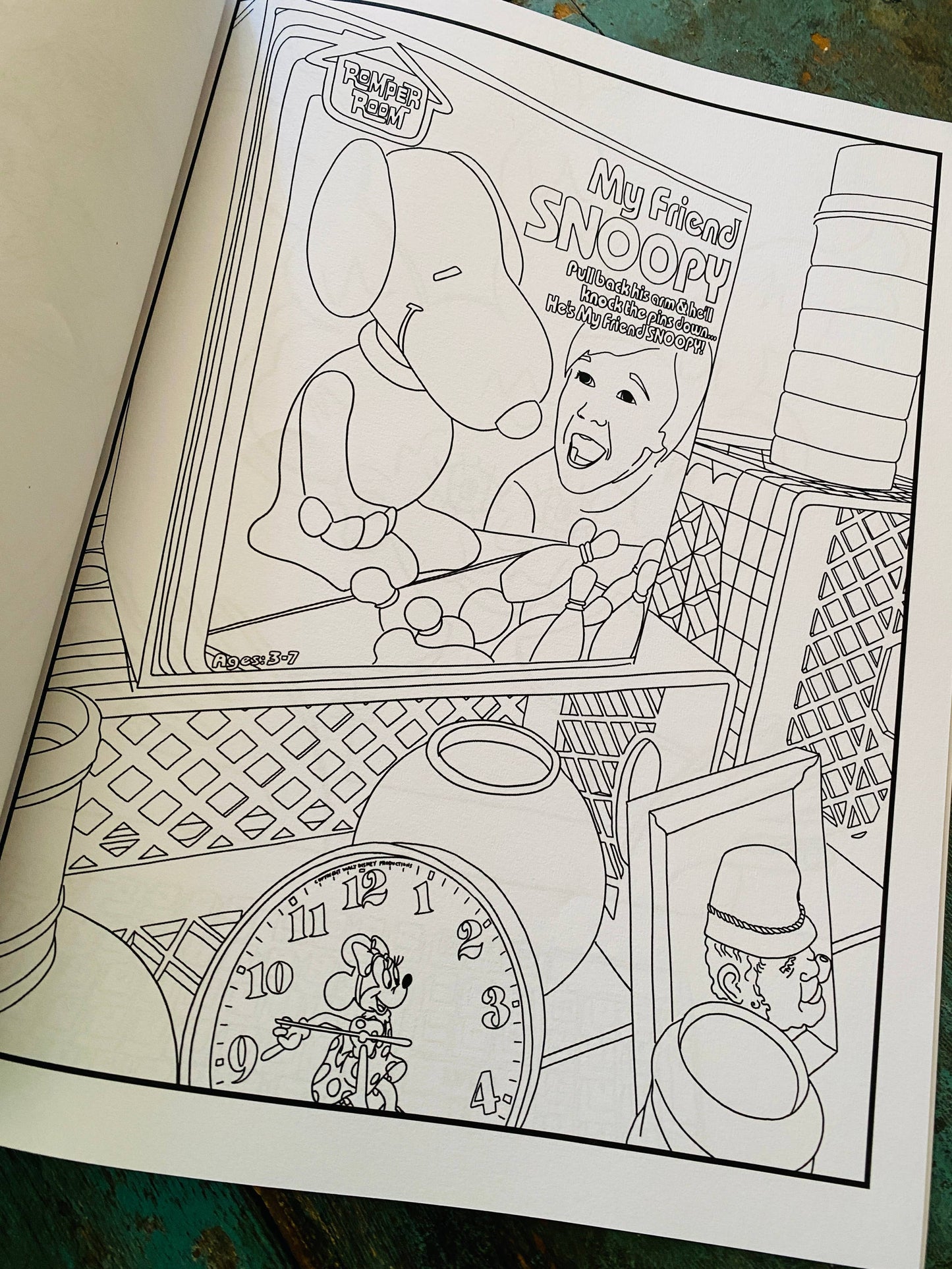A Yard Sale Coloring Book