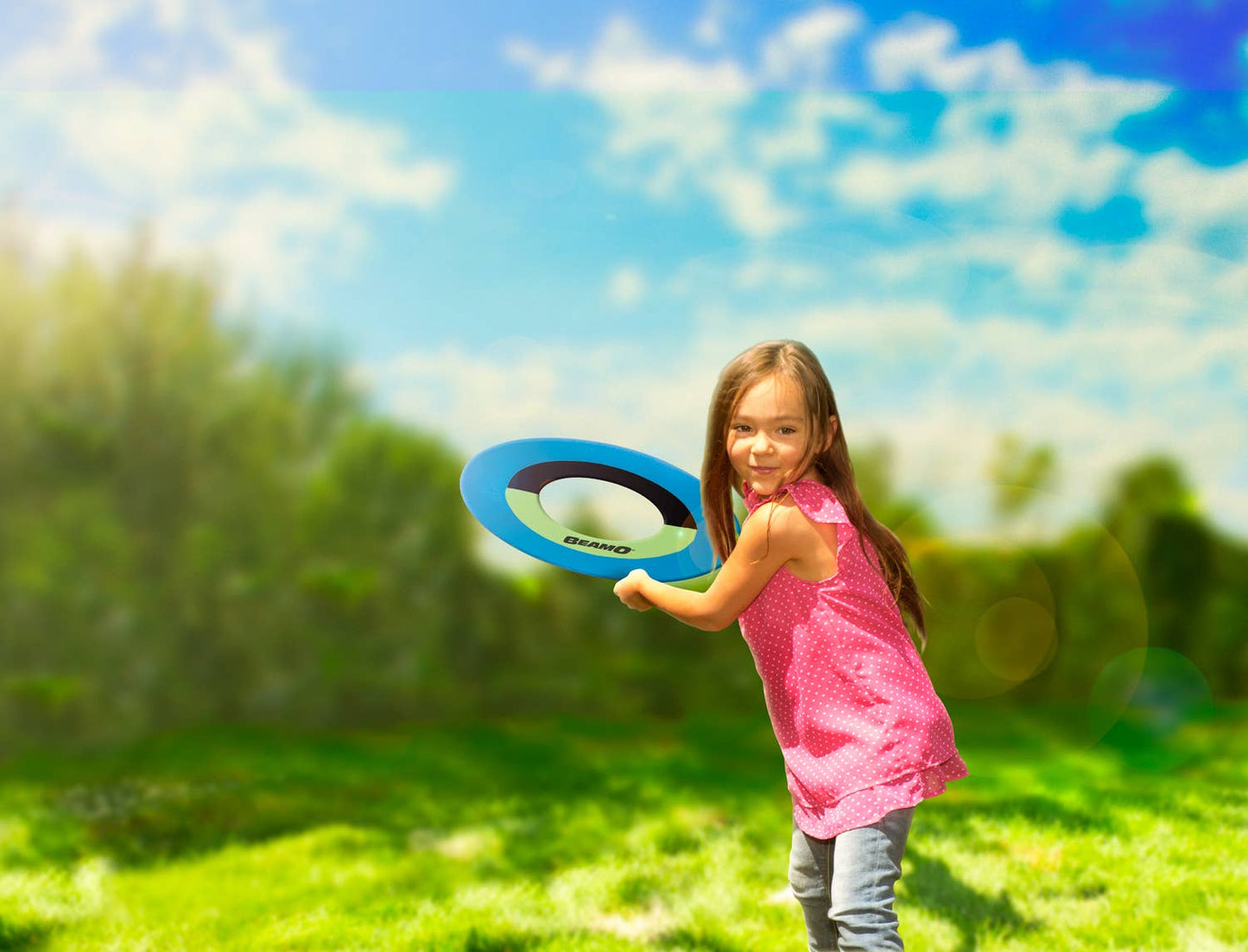 Get Outside GO™ Beamo Flying Hoop (20", Assorted Colors)