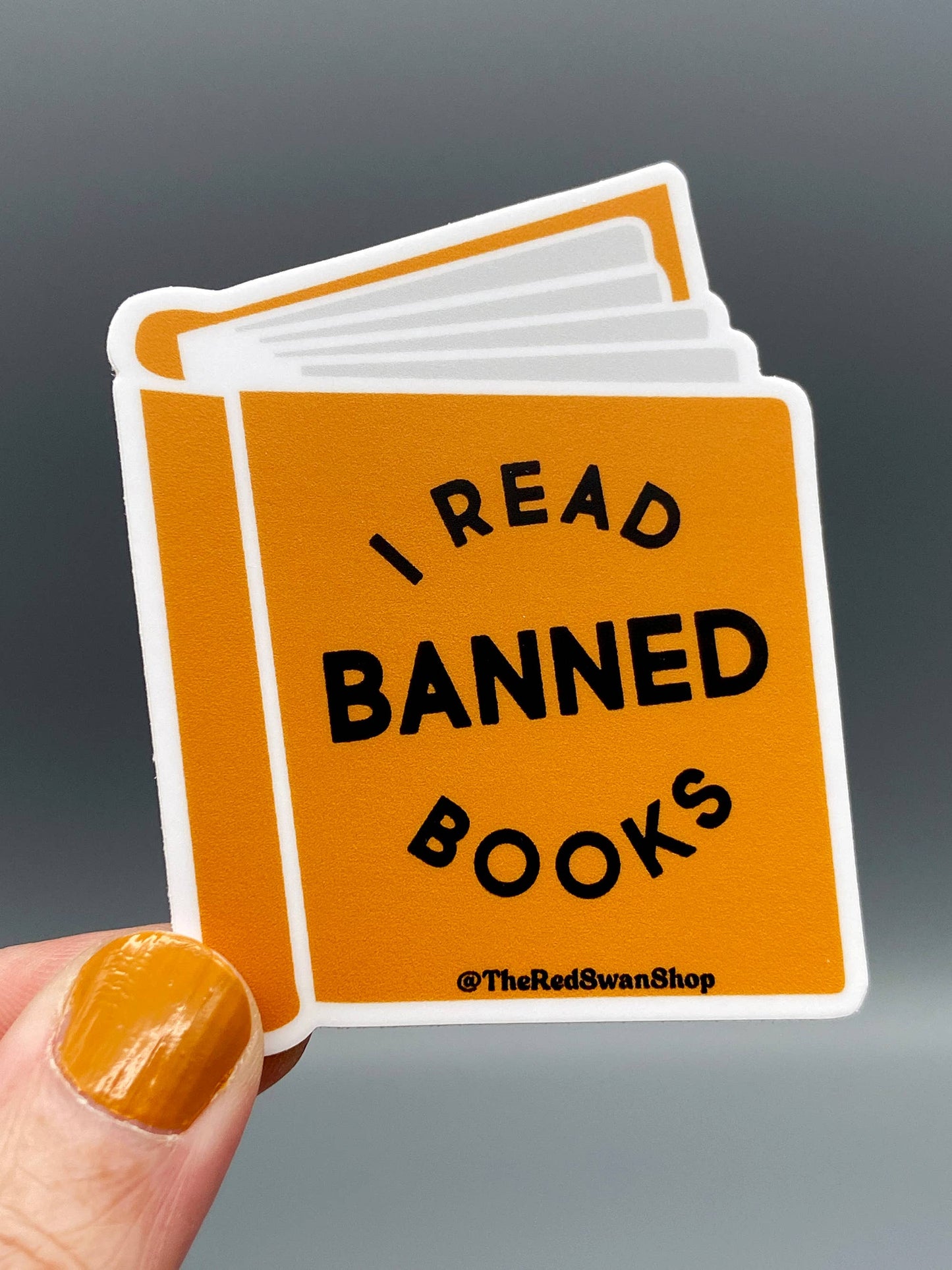 Vinyl Decal - I Read Banned Books