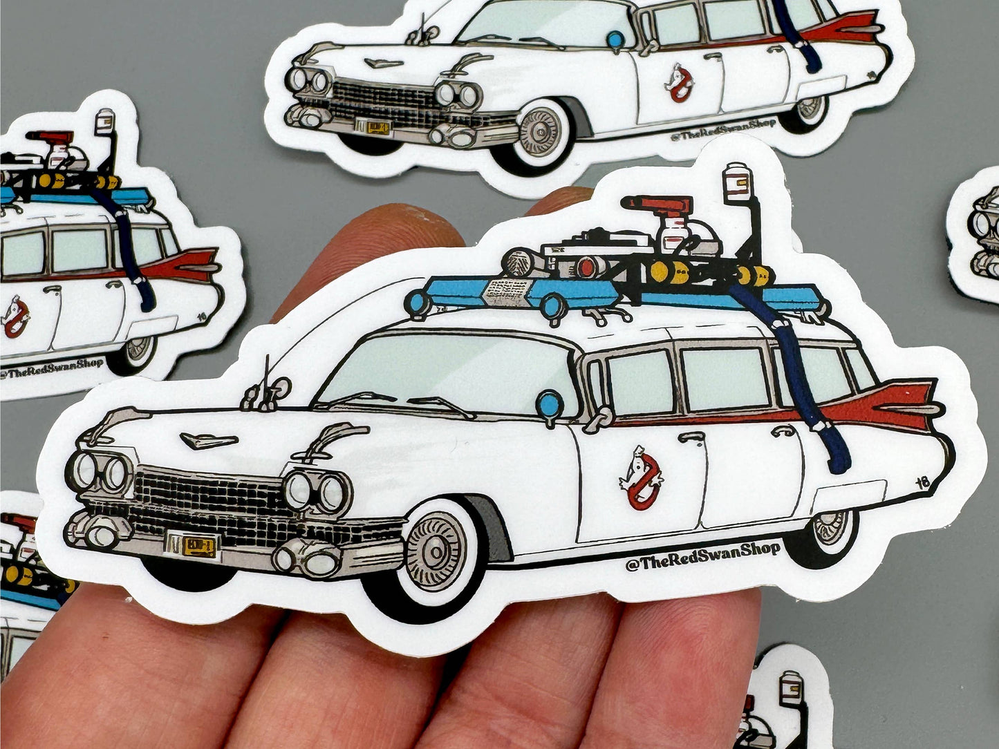 Vinyl Decal - Ecto1 - Ghostbusters