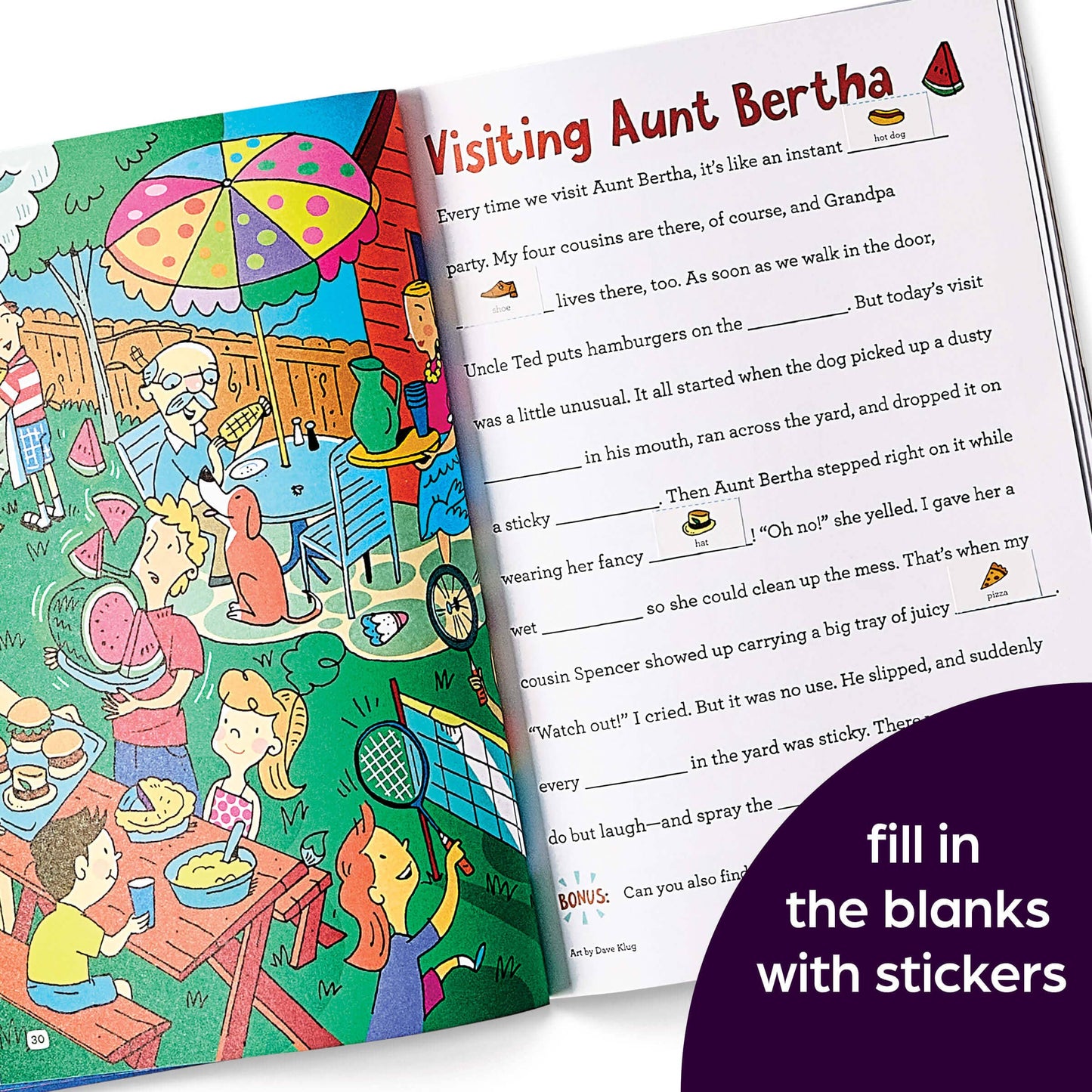 Silly Sticker Stories: Travel