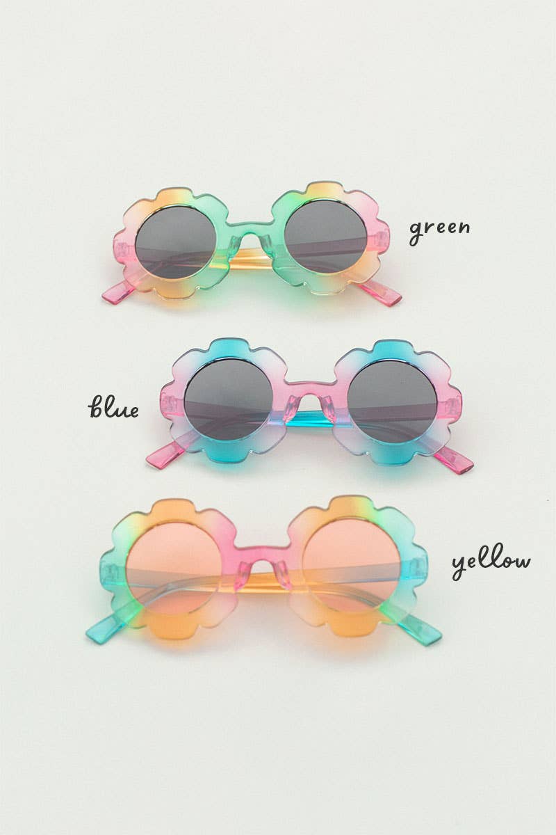 Rainbow Flower Sunglasses