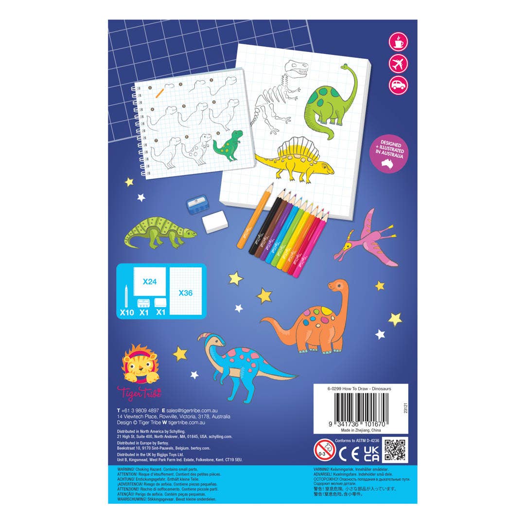 How to Draw - Dinosaurs