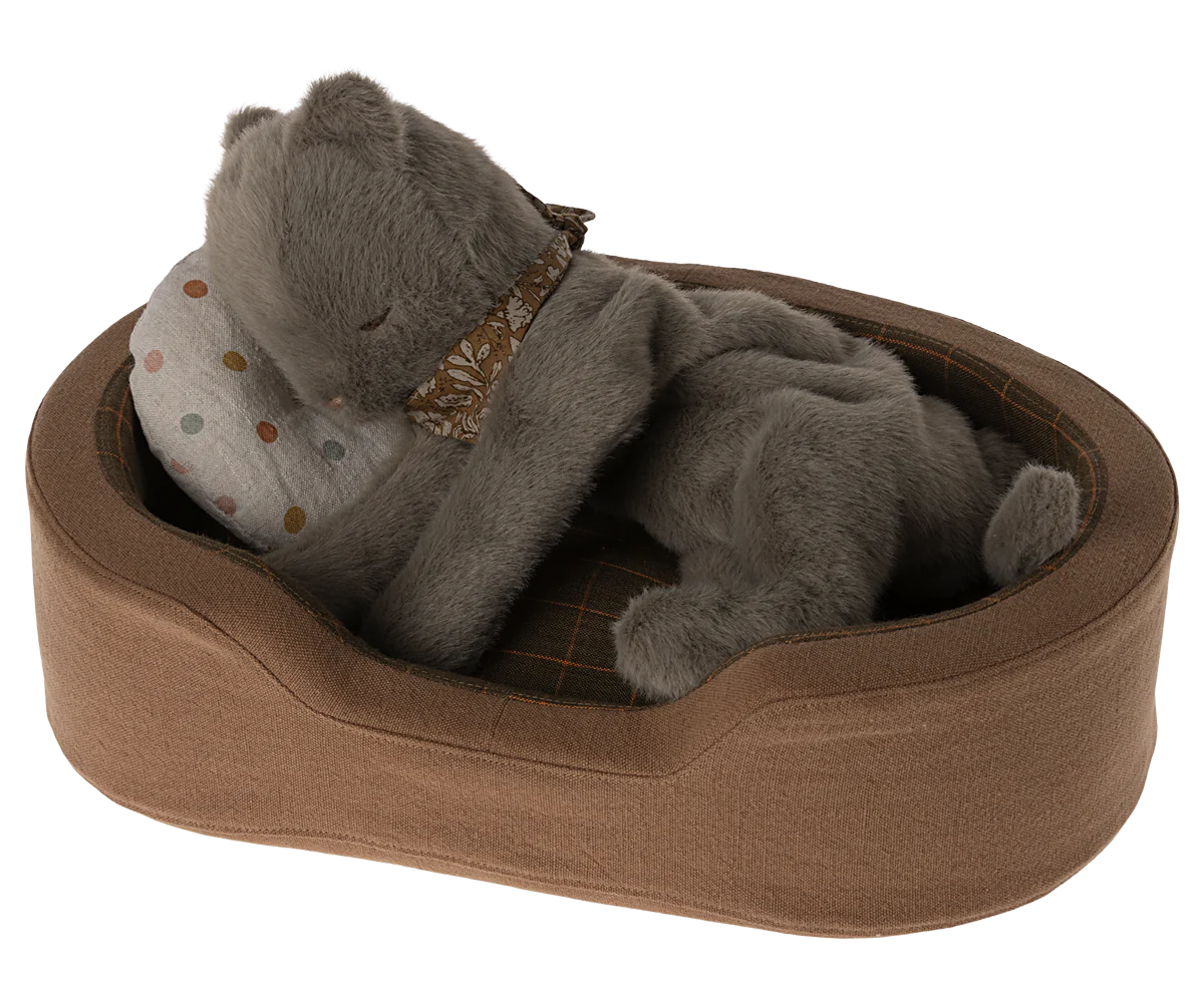 Kitten, Plush- Earth Grey