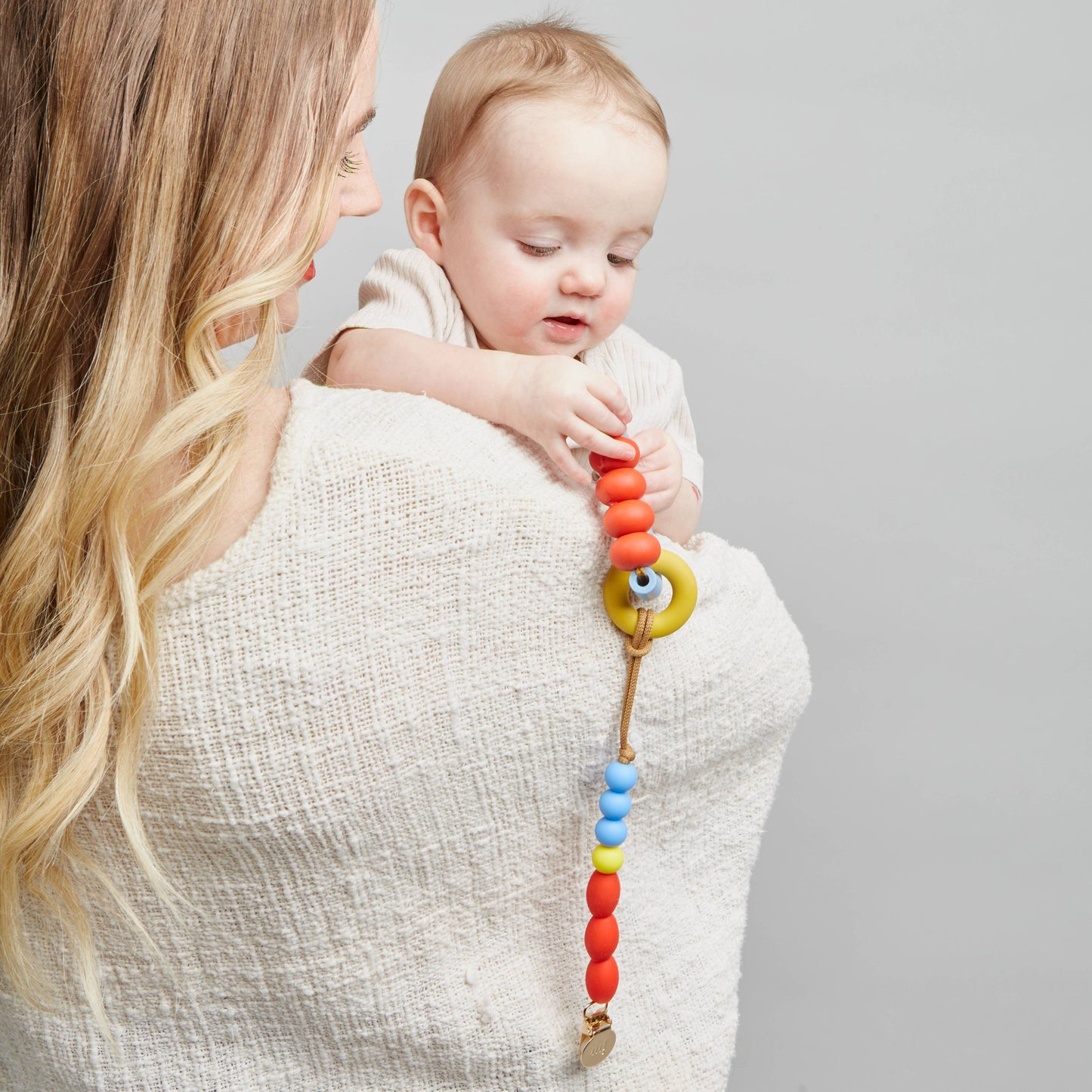 Primary Arch Ring Teether + Clip Set