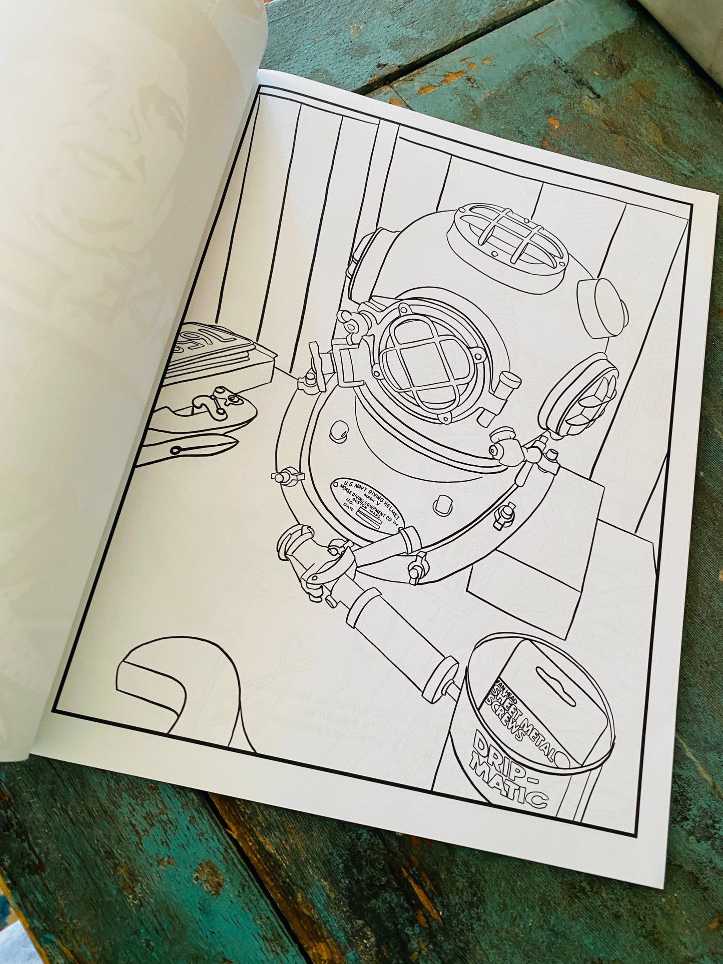 A Yard Sale Coloring Book