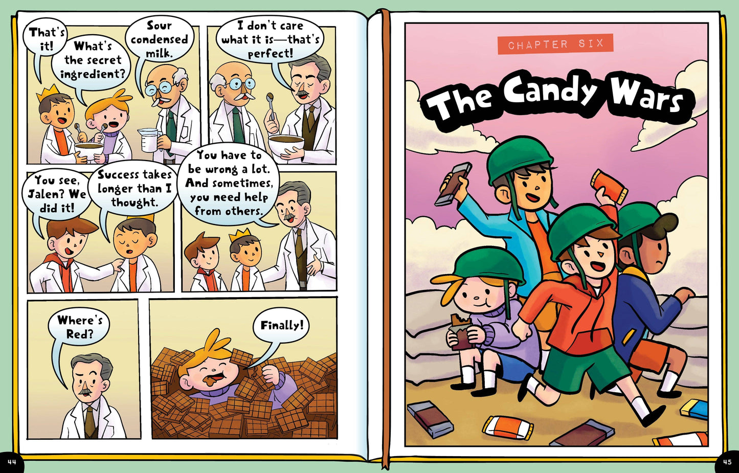 Sweet Like Milton Hershey (Children's Book Graphic Novel)