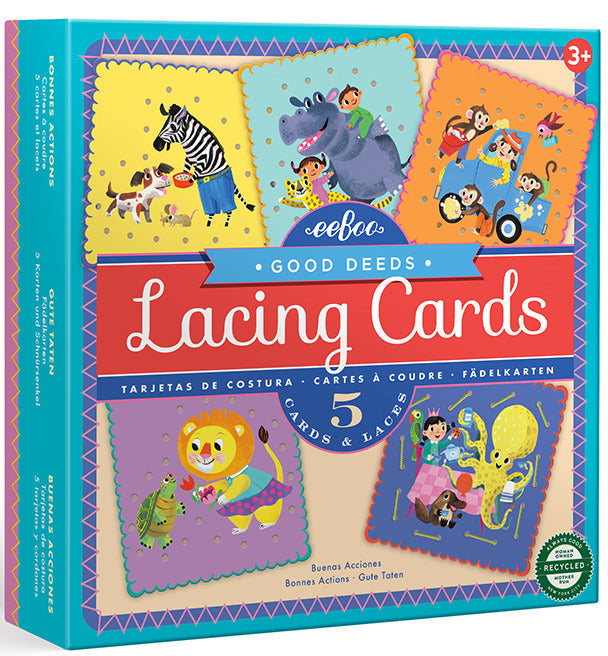 Good Deeds Animal Lacing Cards