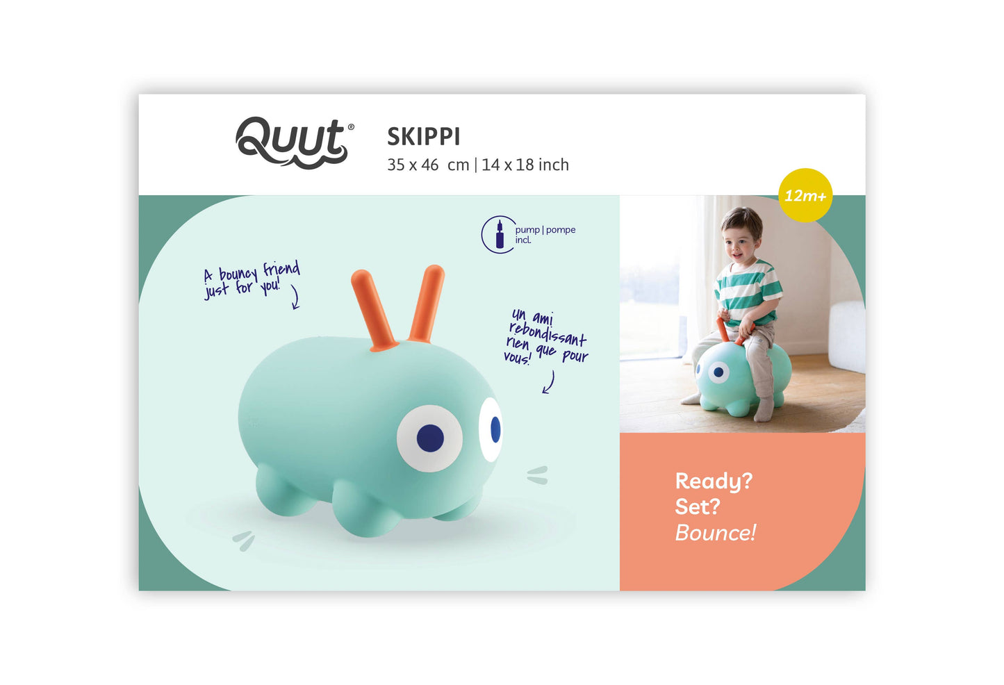 Quut Skippi - A bouncy friend just for you!