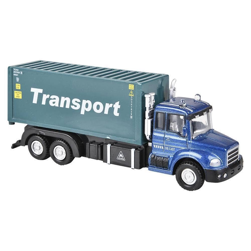 6" Diecast Pull Back Truck Assortment 12/Disp