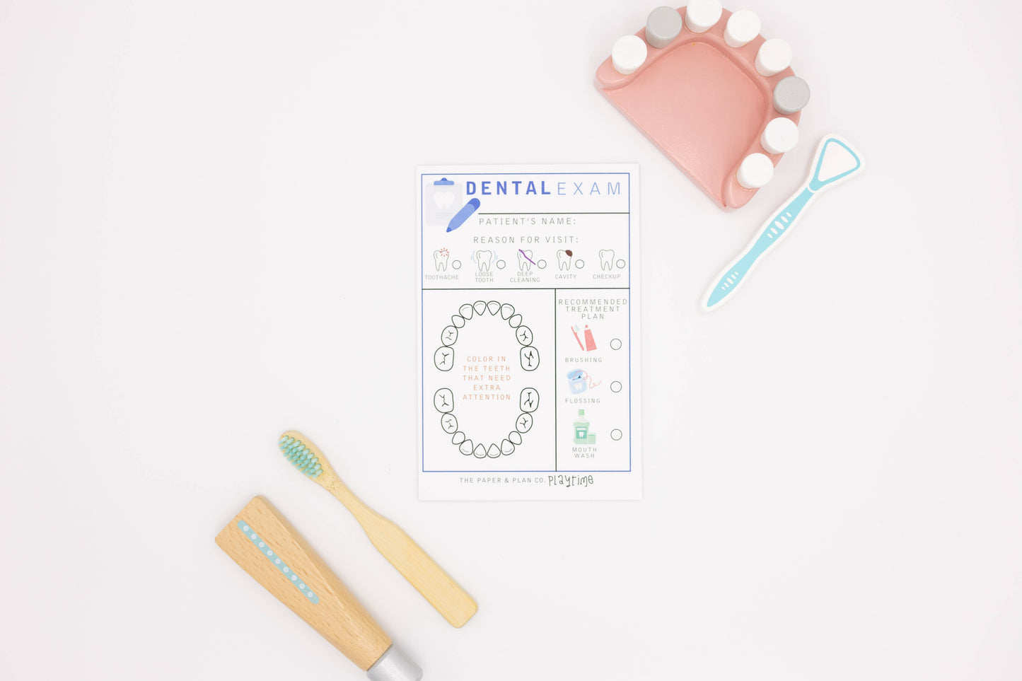 Playtime Pad® Dental Exam Pad