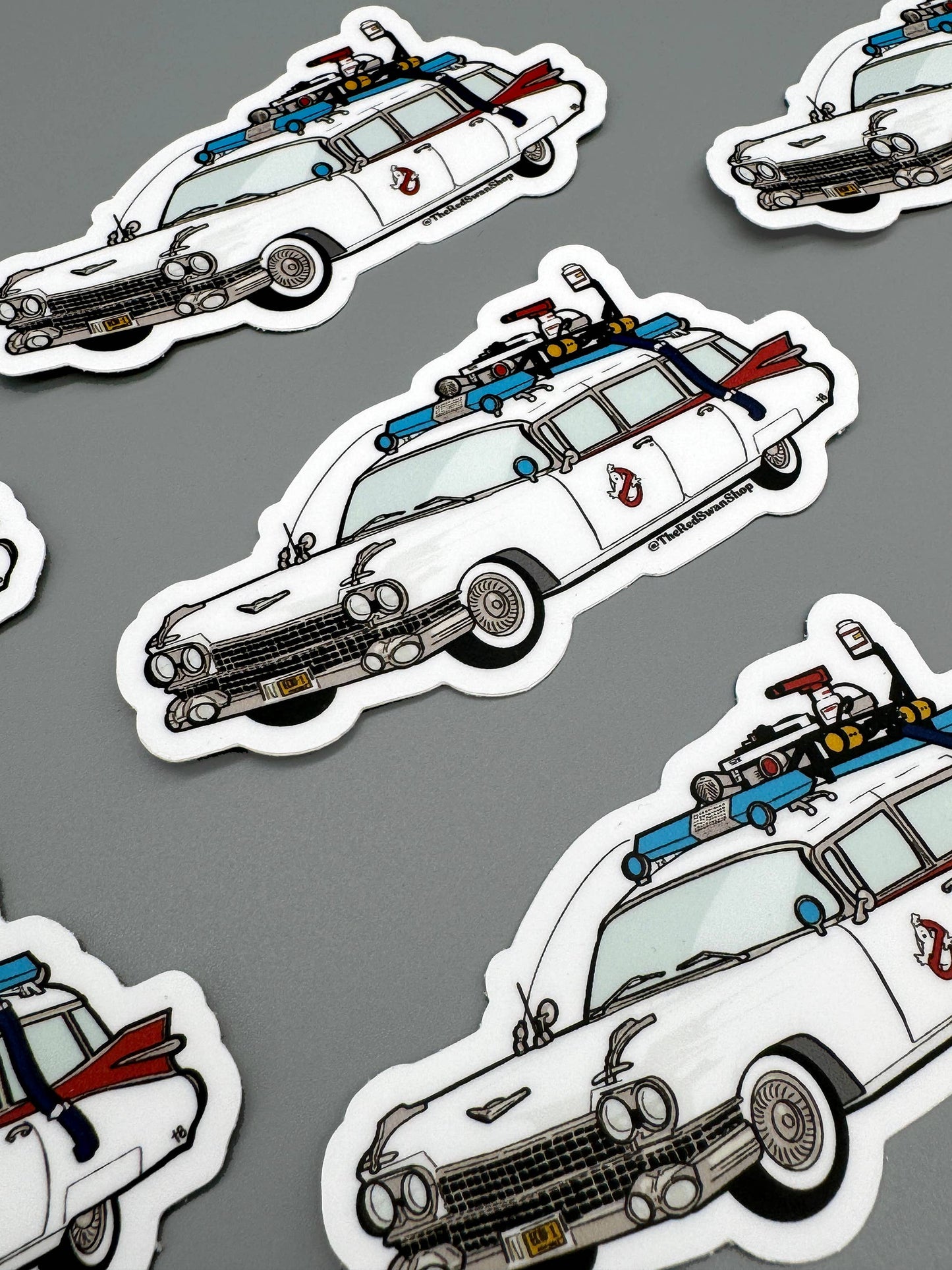 Vinyl Decal - Ecto1 - Ghostbusters