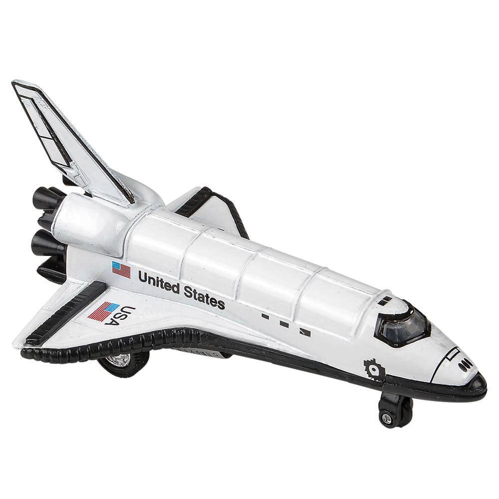 5" Diecast Pull Back Space Shuttle