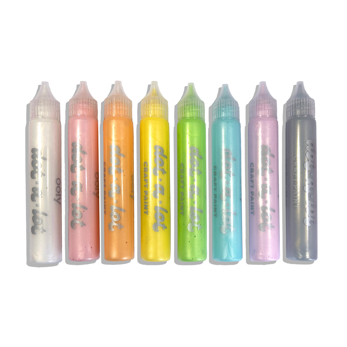 Dot-A-Lot: Dimensional Craft Paint - Pearlescent (Set of 8)