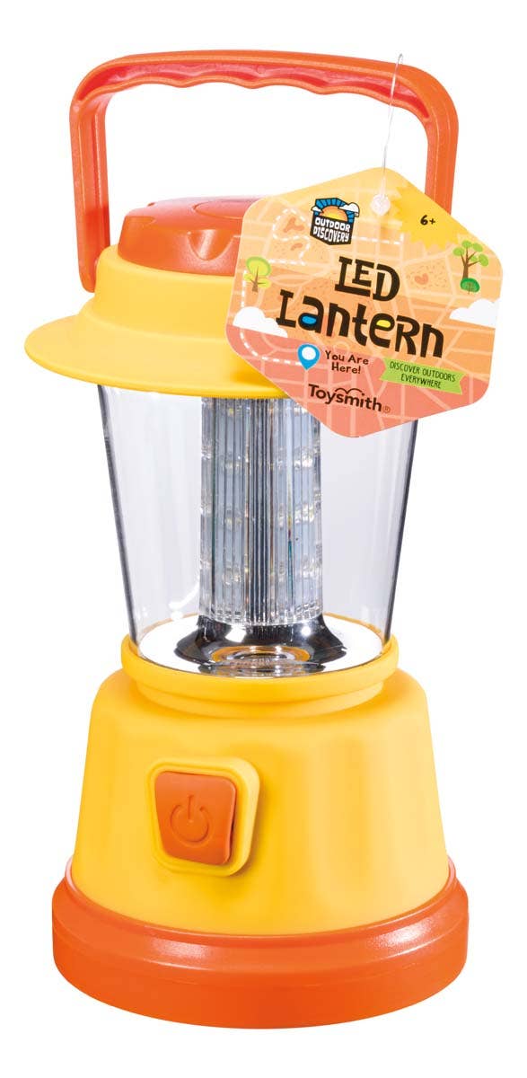 Outdoor Discovery 7" Tall Led Lantern Asst Colors, Camping
