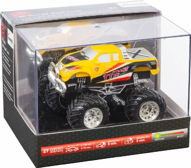 RC Mini Off-Road Truck - Yellow