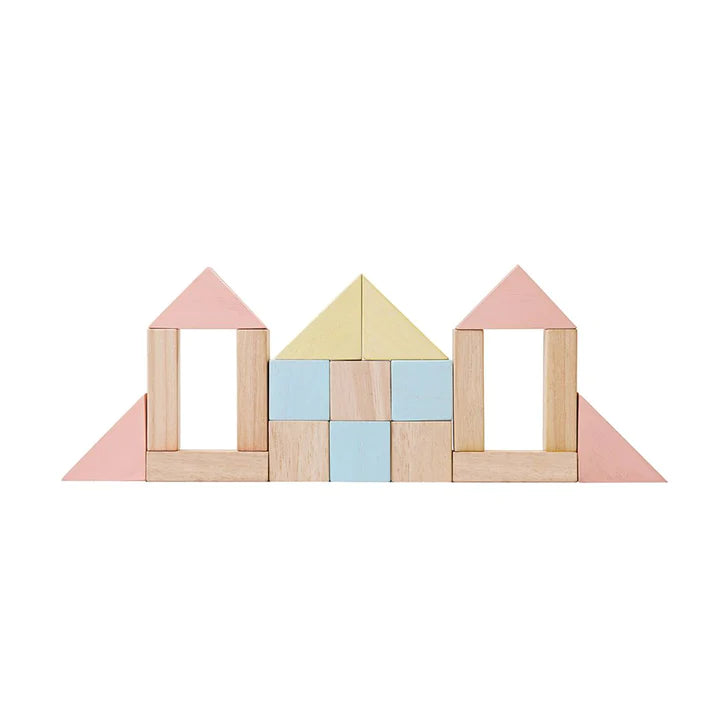 40 Unit Blocks- Pastel Series