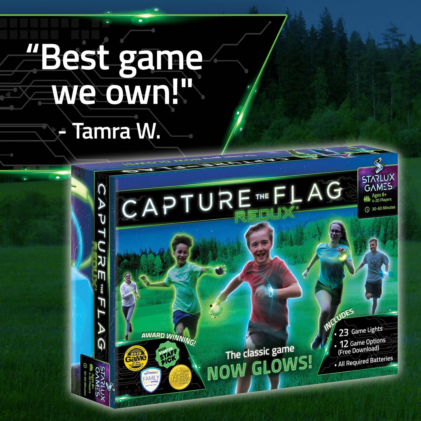 REDUX: Glow in the Dark Capture the Flag