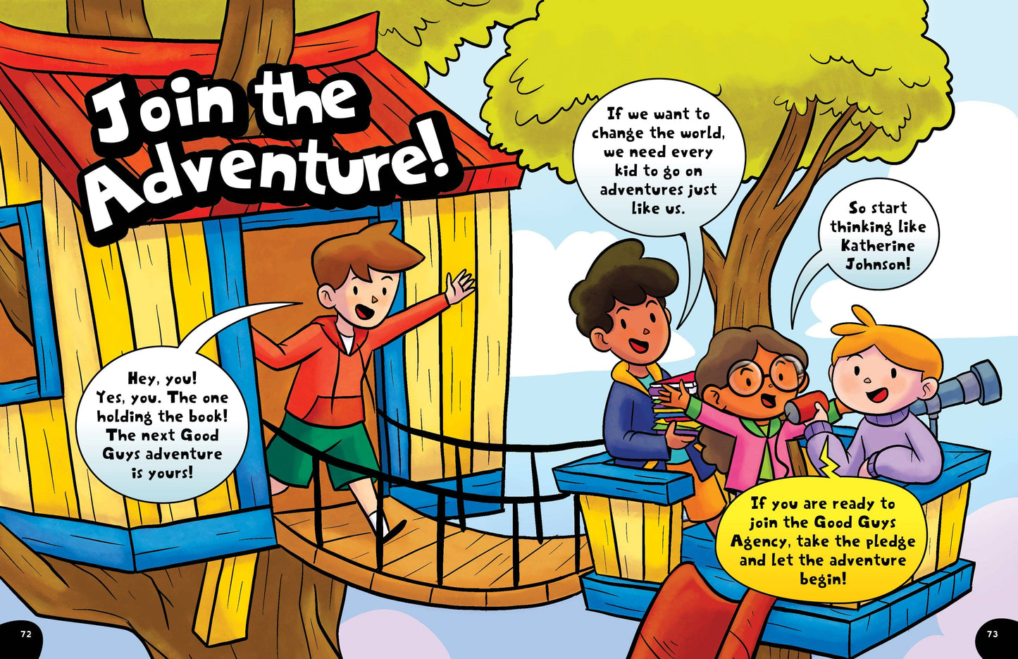 Think Like Katherine Johnson (Children's Graphic Novel)