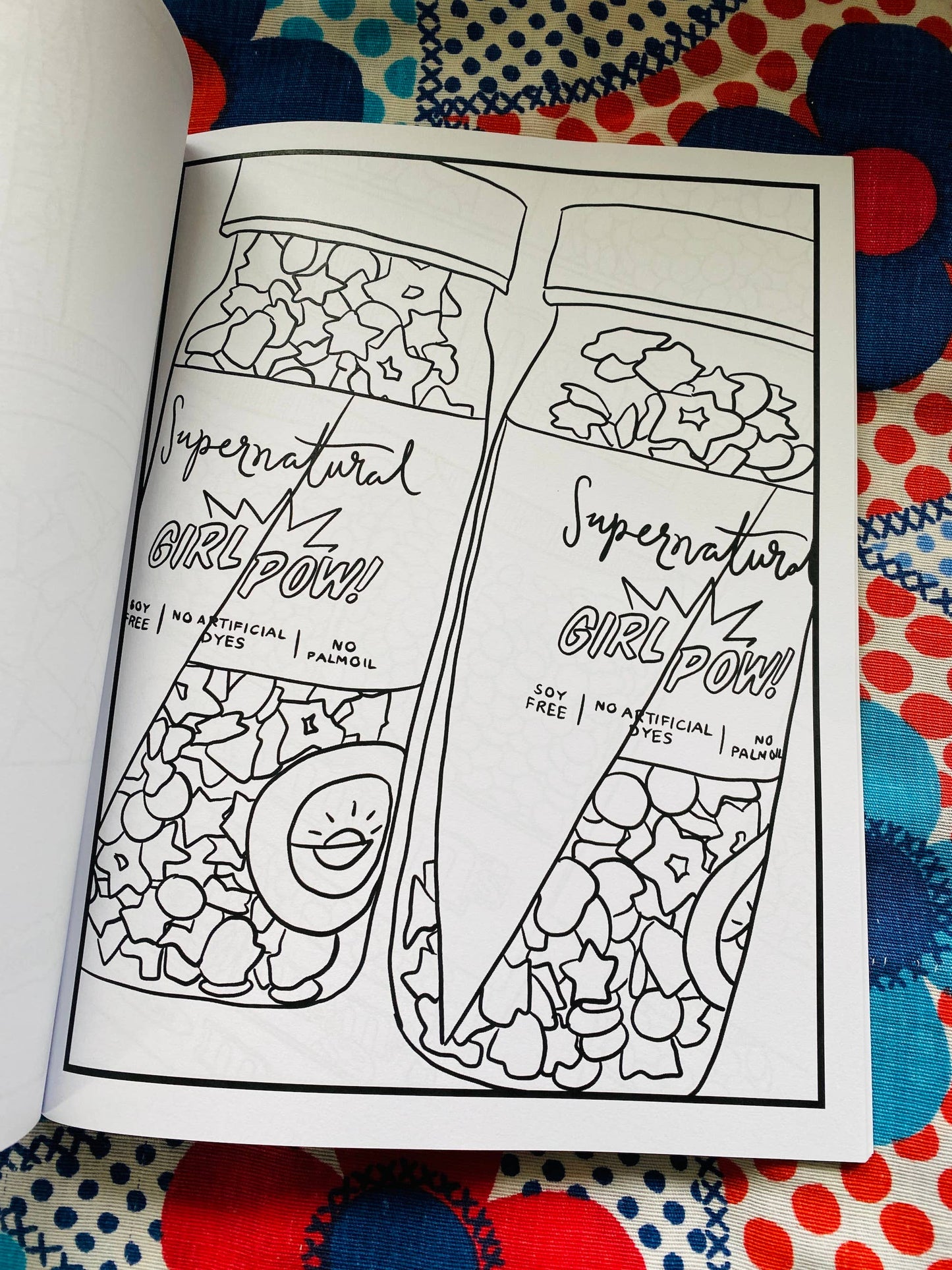 The Color of Sugar - A Coloring Book for Candy Lovers