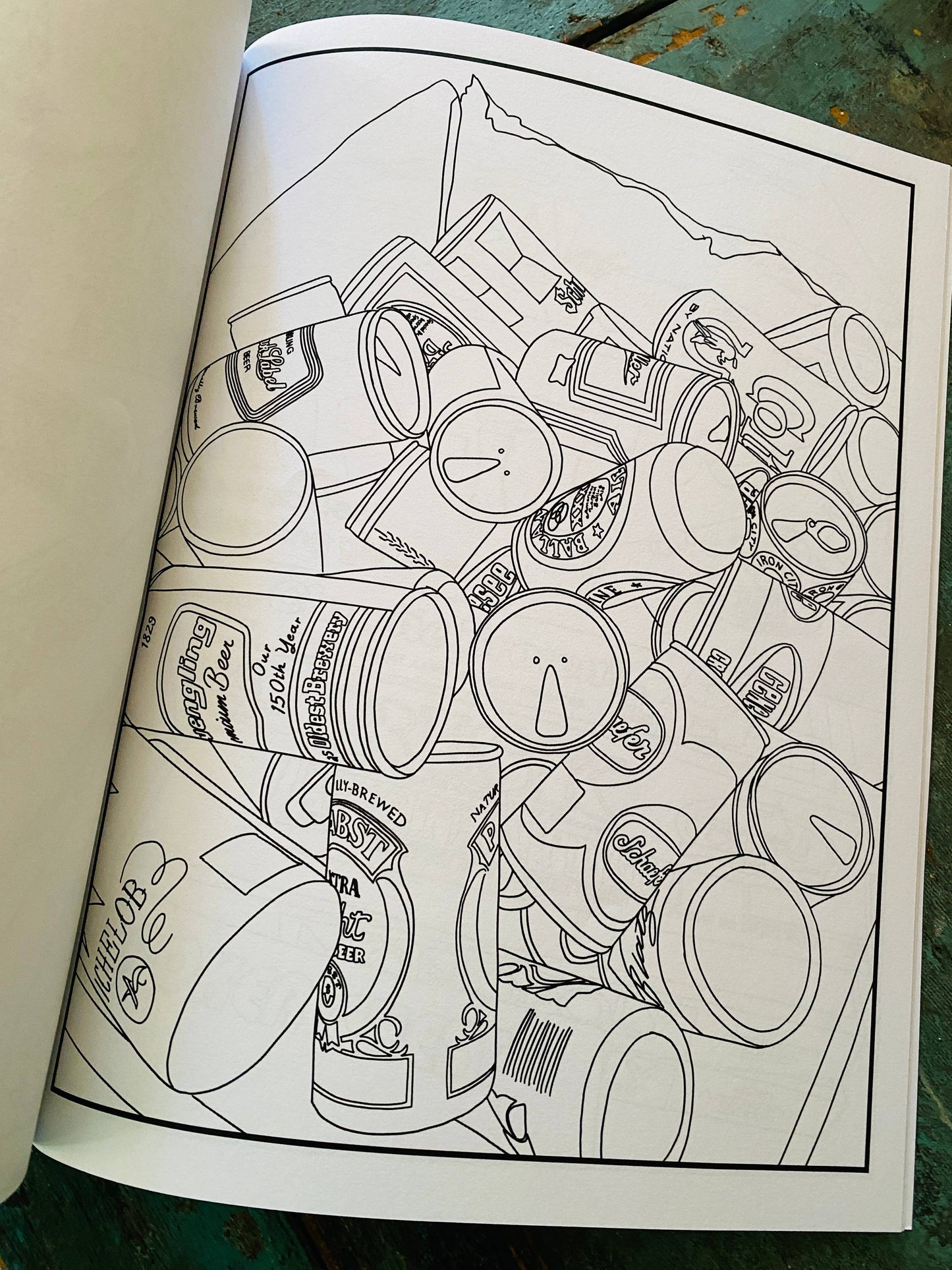 A Yard Sale Coloring Book