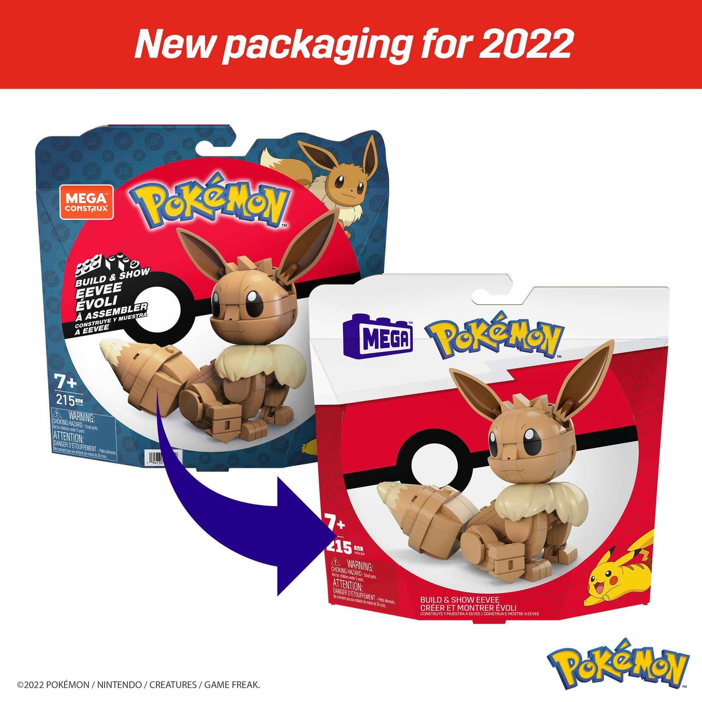 MEGA™ Construx Pokémon Build & Show Eevee