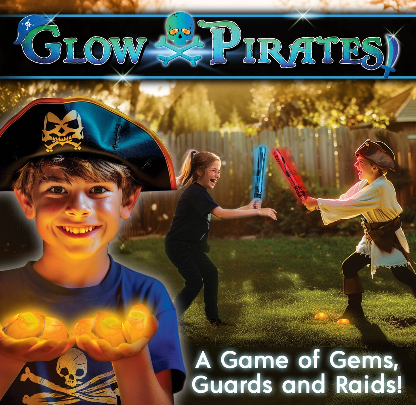 Glow Pirates - A Pirate Party Outdoor Game Set