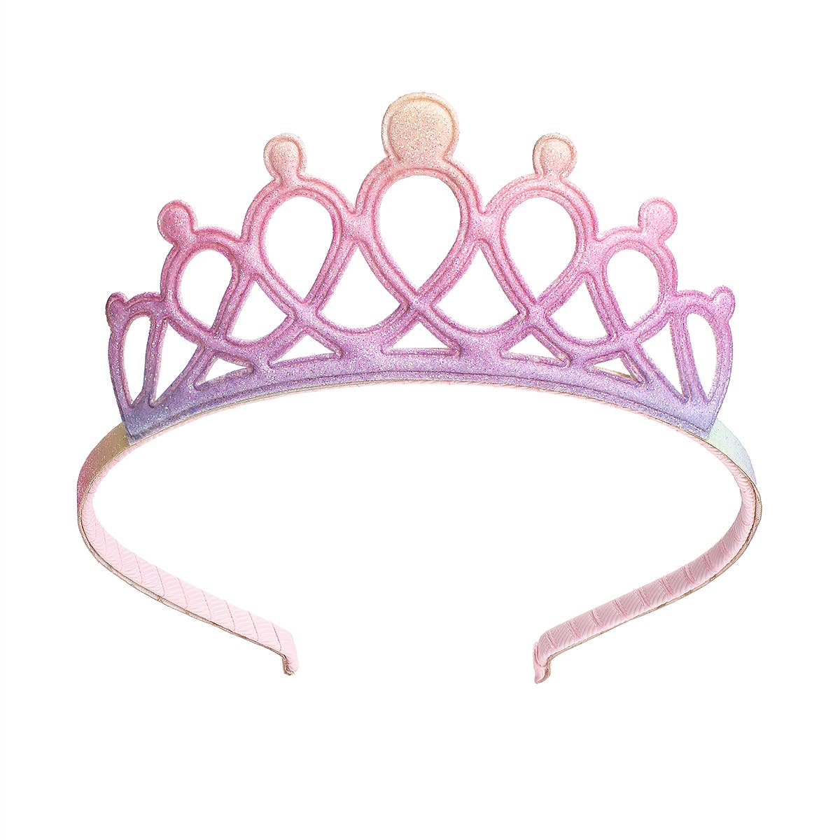 Pastel Rainbow Tiara Headband - Dress Up Headband