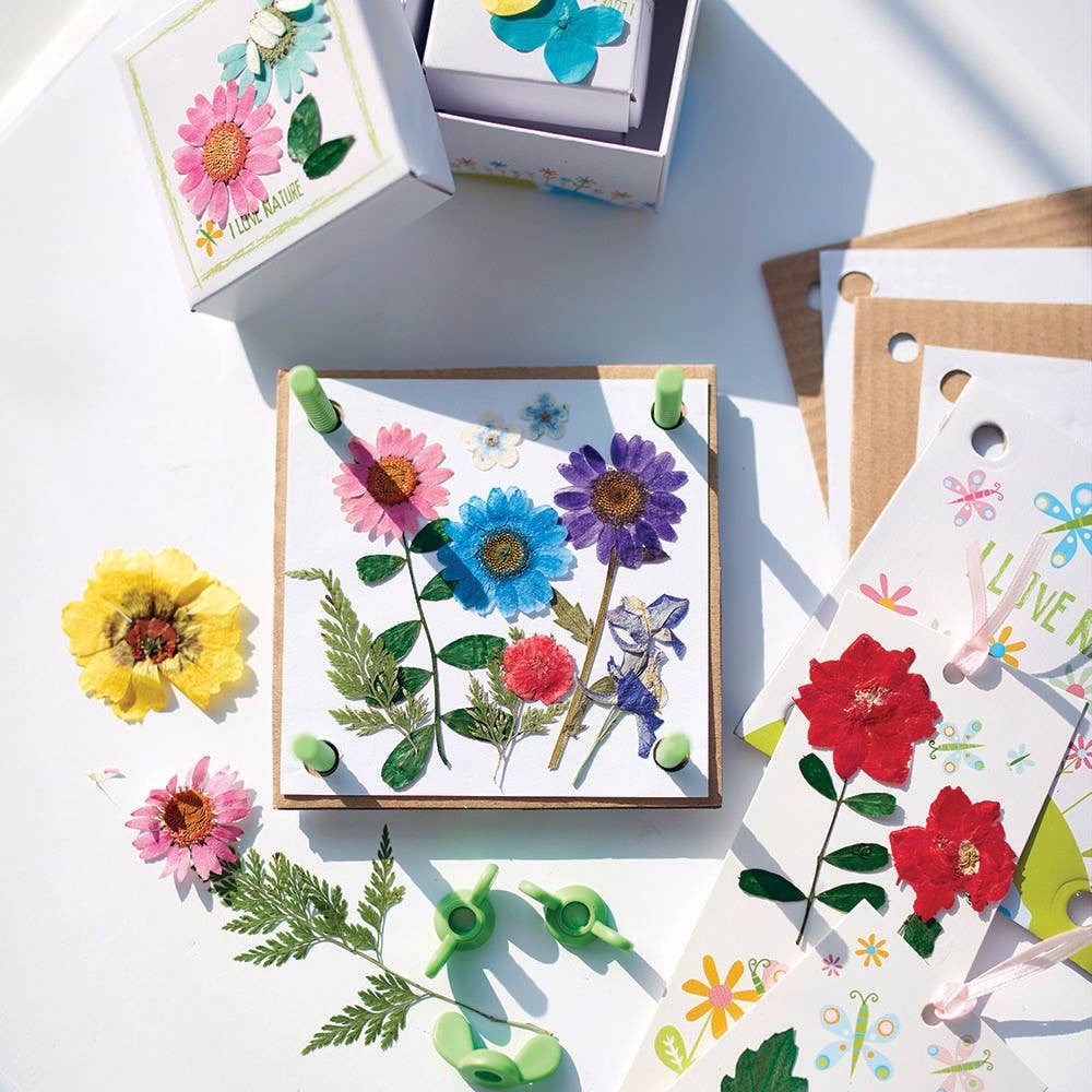 Green Creativity/Pressed Flower Art