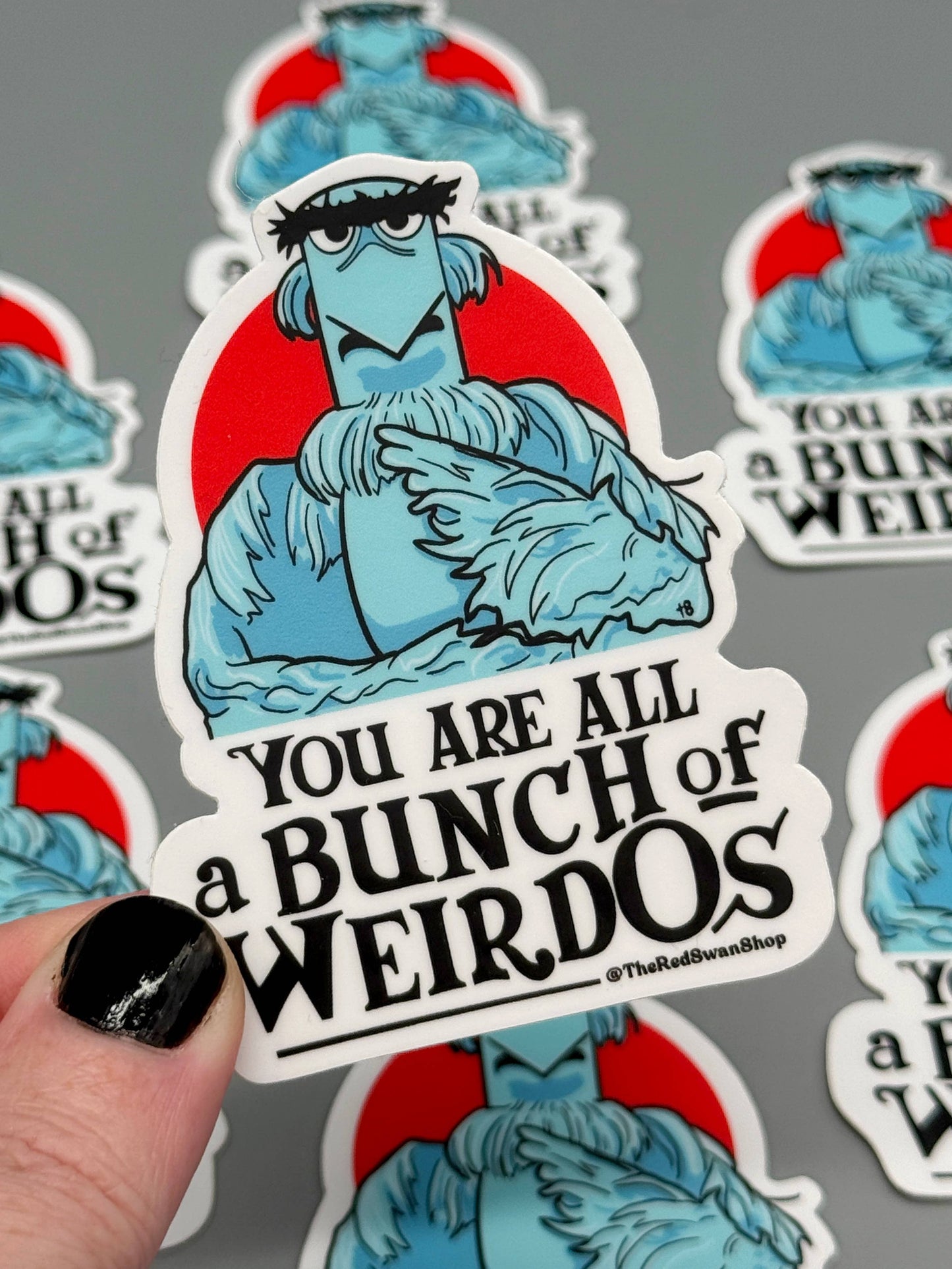 Vinyl Decal - The Muppets - Sam Eagle