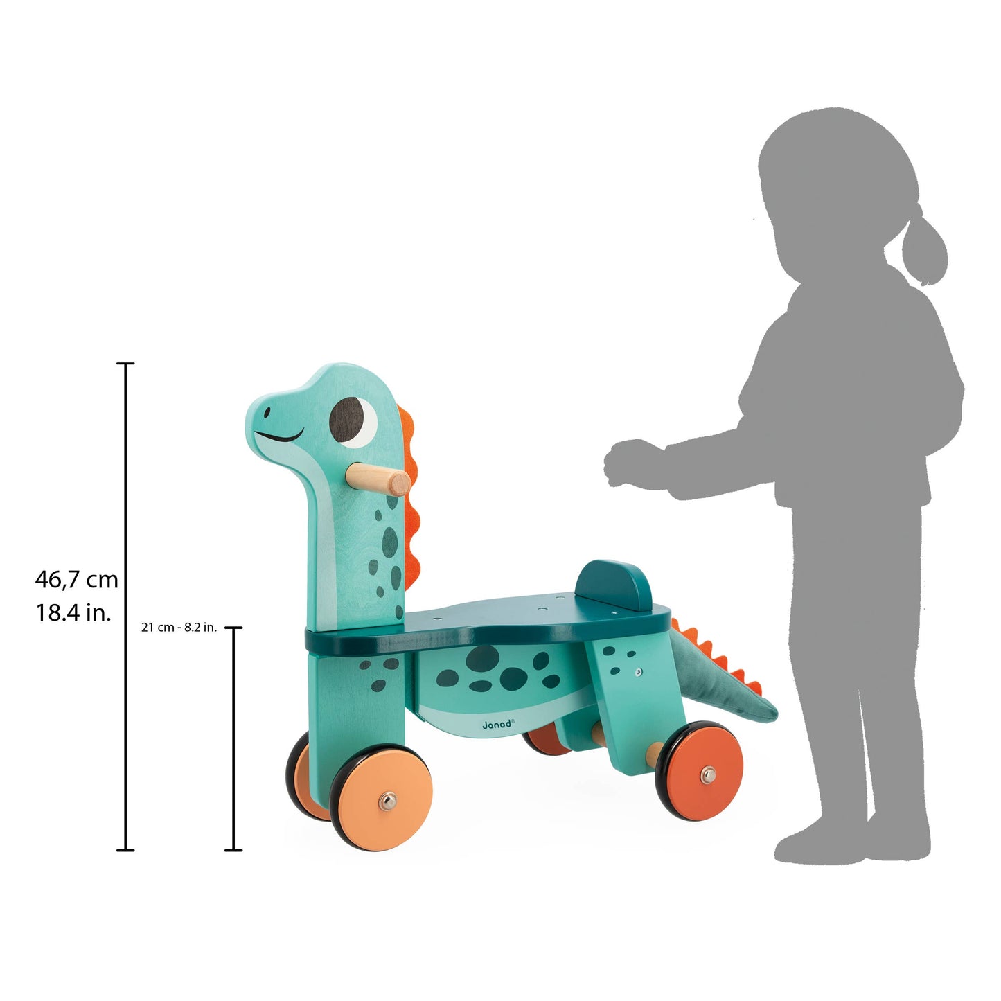 Dino - Ride on Dino Portosaurus..