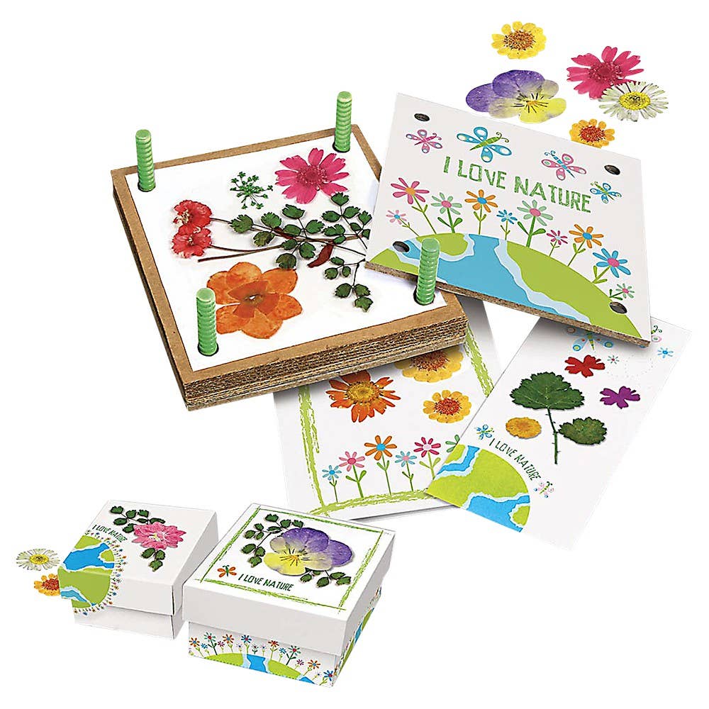 Green Creativity/Pressed Flower Art