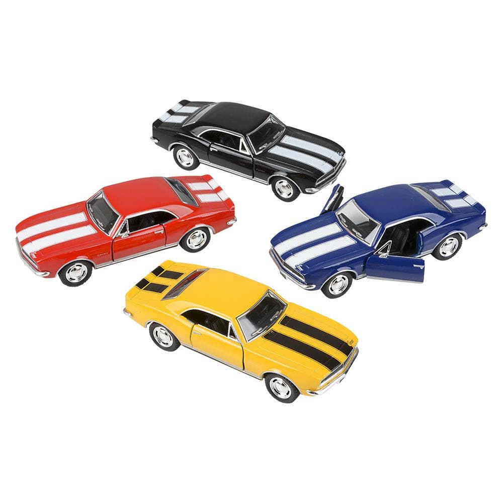 5" Diecast Pull Back 1967 Chevy Camaro Z28 12/Disp