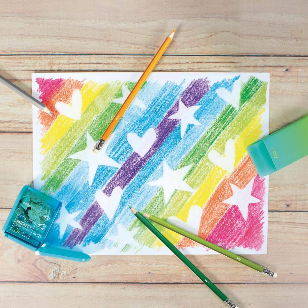 Un-Mistake-Ables! Erasable Colored Pencils- (Set of 12)