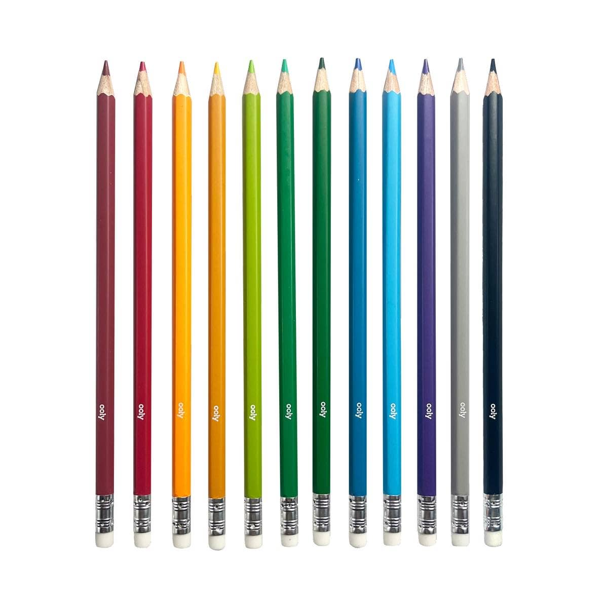 Un-Mistake-Ables! Erasable Colored Pencils- (Set of 12)