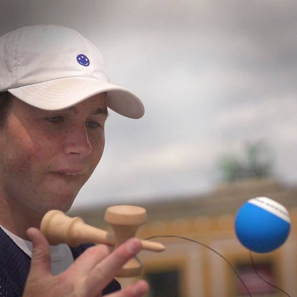KROM β’ POP RUBBER DARK BLUE β’ KENDAMA