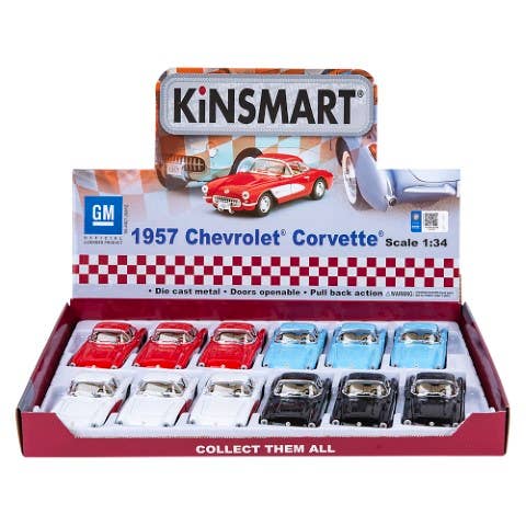 5" Diecast 1957 Chevrolet Corvette