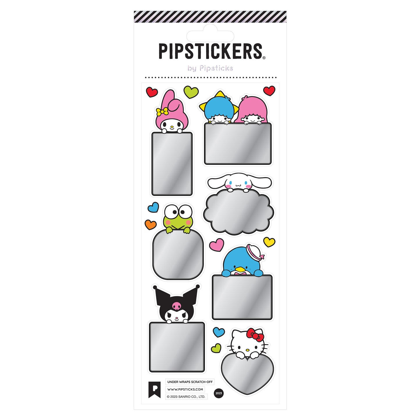 Hello Kitty and Friends Under Wraps Scratch-off Stickers
