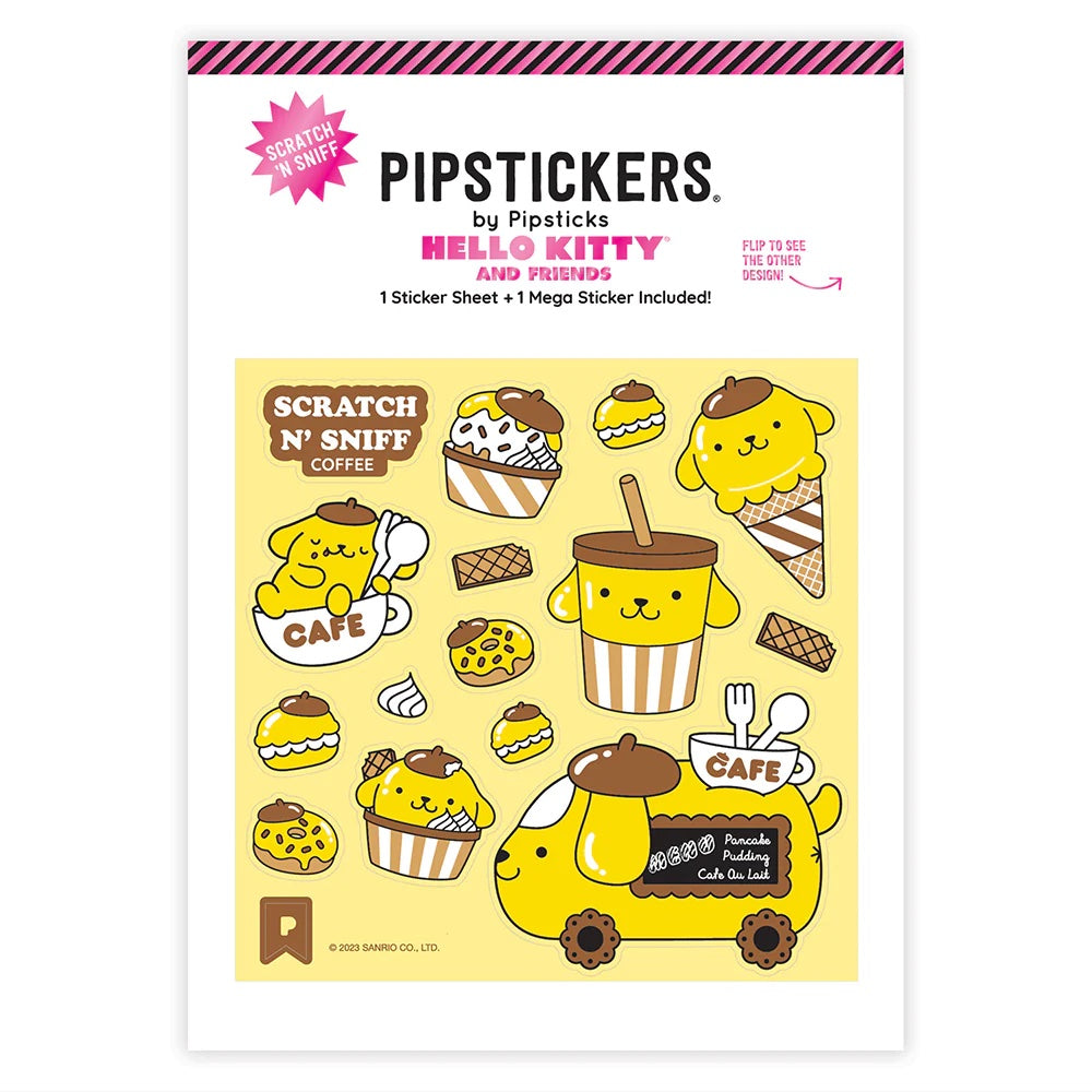 Pompompurin Cafe Cruiser Scratch n' Sniff