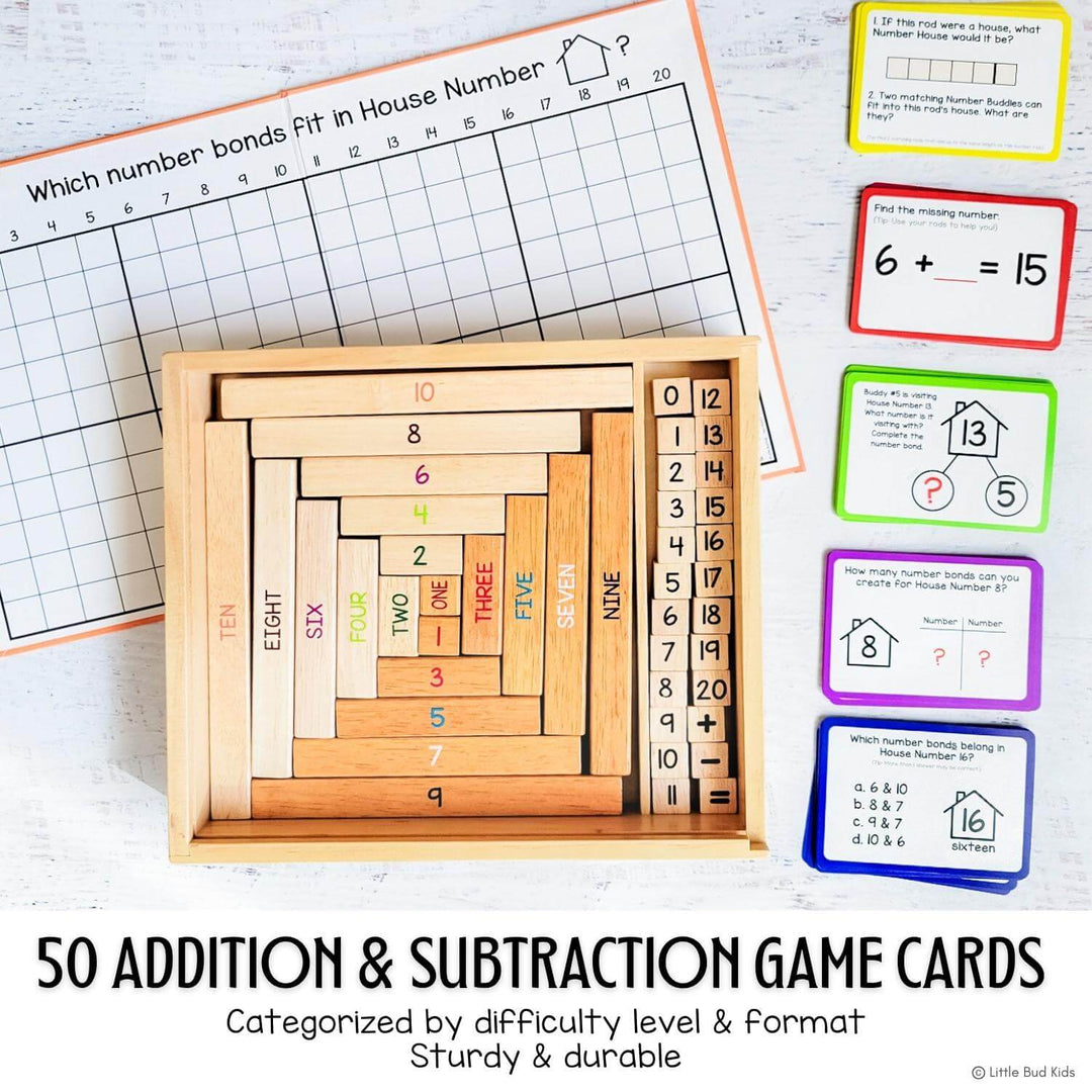 House of Numbers Buddies- A number bond game