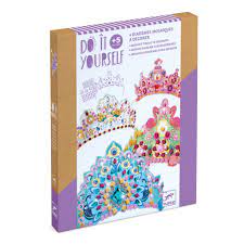 Djeco Like a Princess DIY Crowns Craft Kit