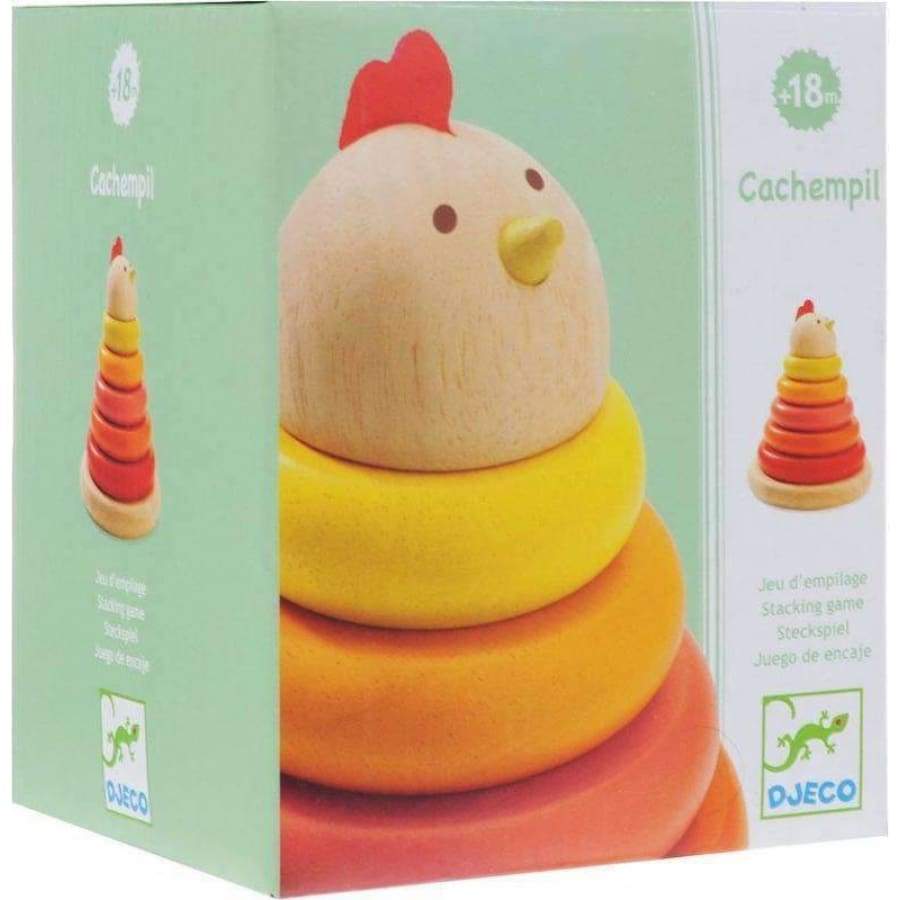 Cachempil Hen Wooden Stack Rings