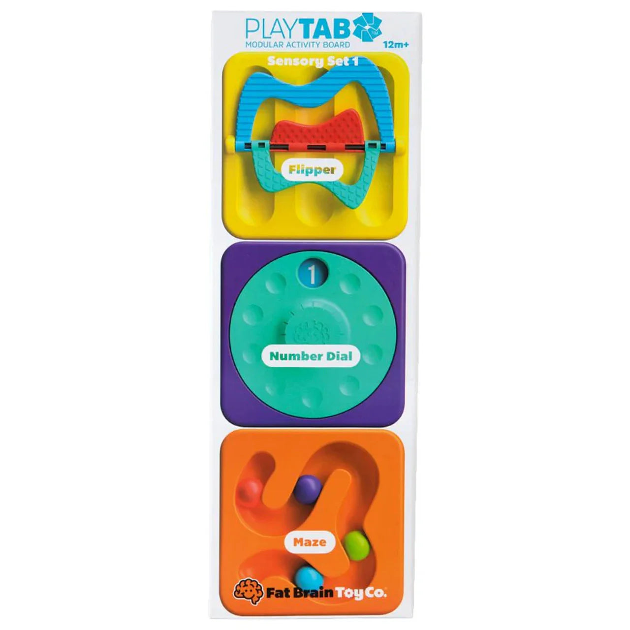 PlayTab - Modular, Sensory Activity Board for Babies and Toddlers