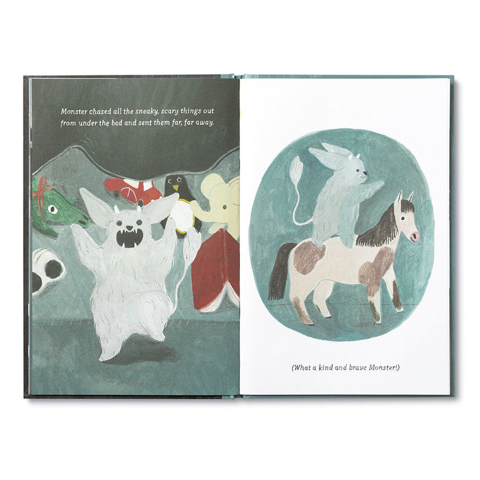 GOOD NIGHT MONSTER GIFT SET - A Storybook and Plush for Sweet Dreams and Happy Bedtimes