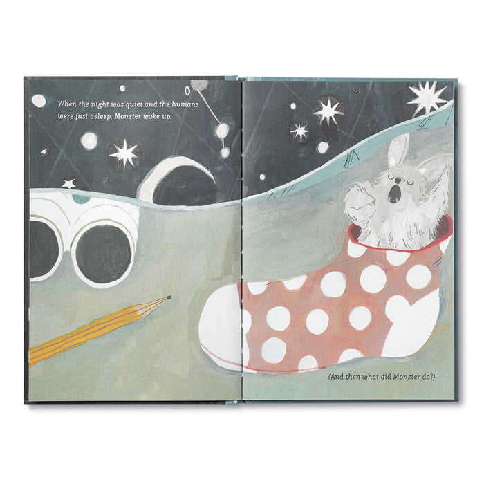 GOOD NIGHT MONSTER GIFT SET - A Storybook and Plush for Sweet Dreams and Happy Bedtimes