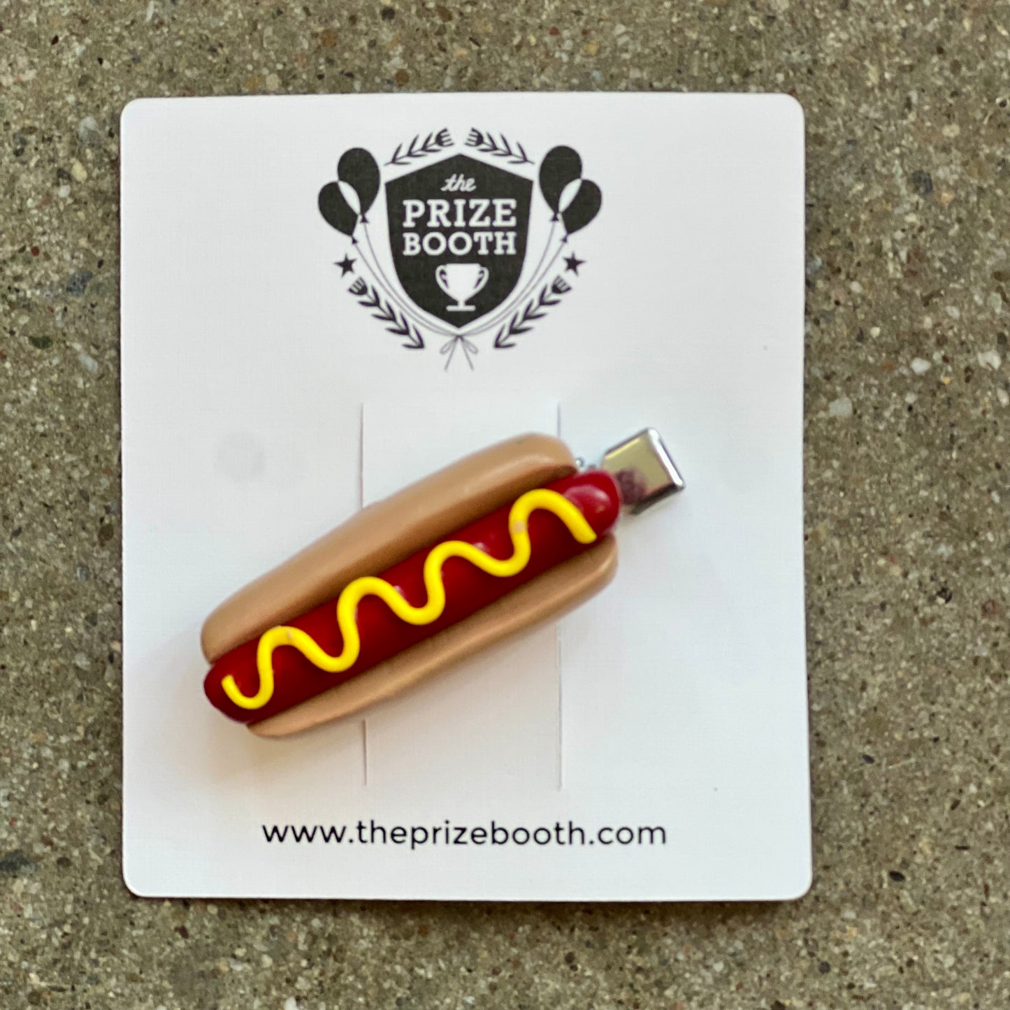 Hot Dog Hair Clip