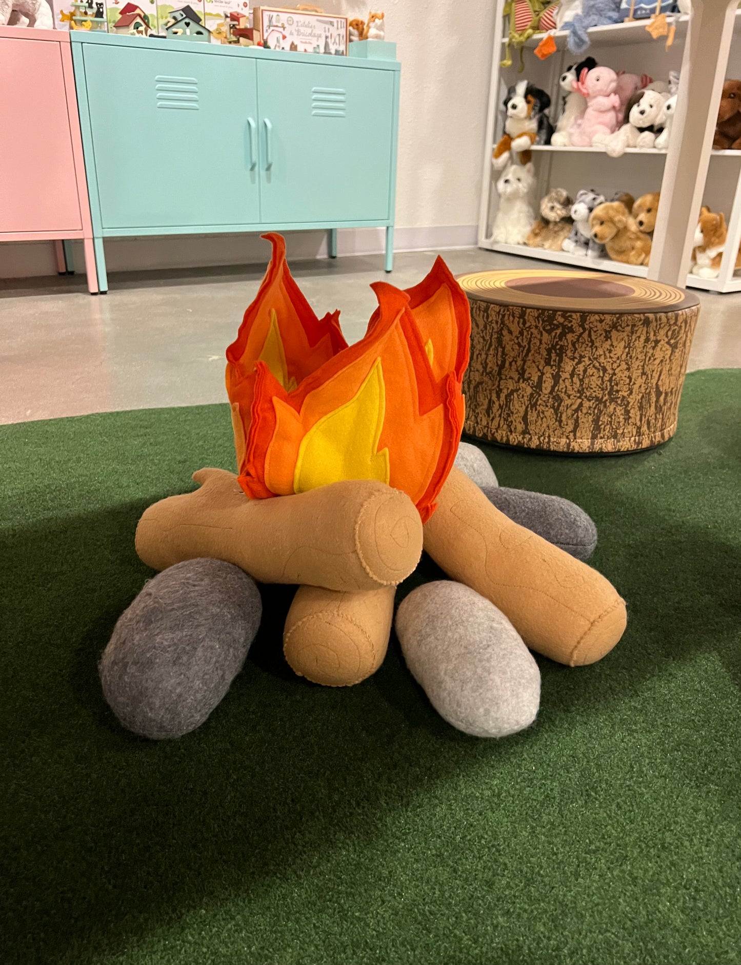 Happy Camper Felt Campfire Set