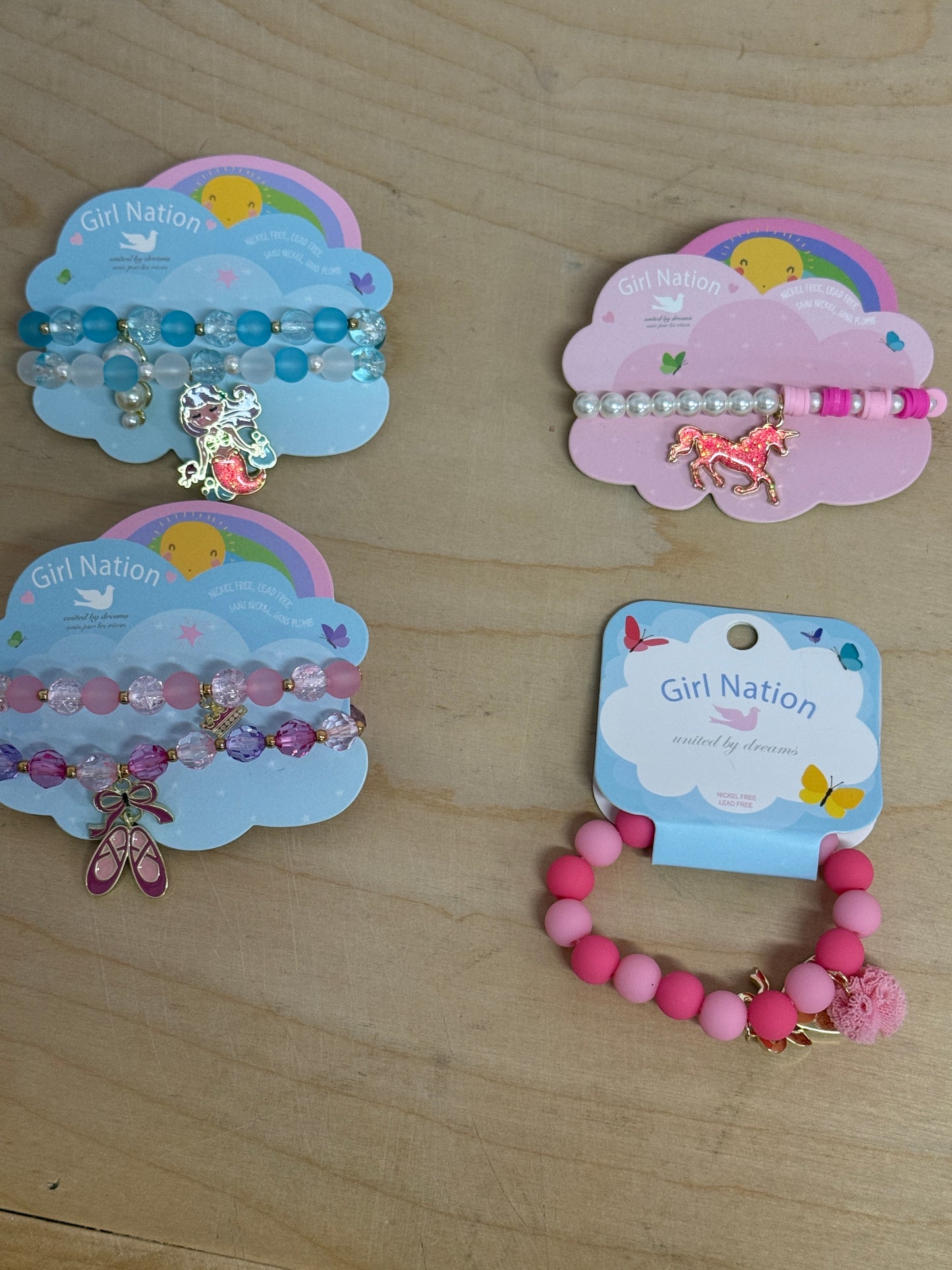 Girl Nation Bracelets - Assorted