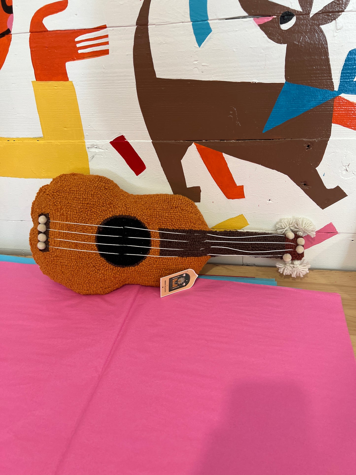 Ukelele Pillow