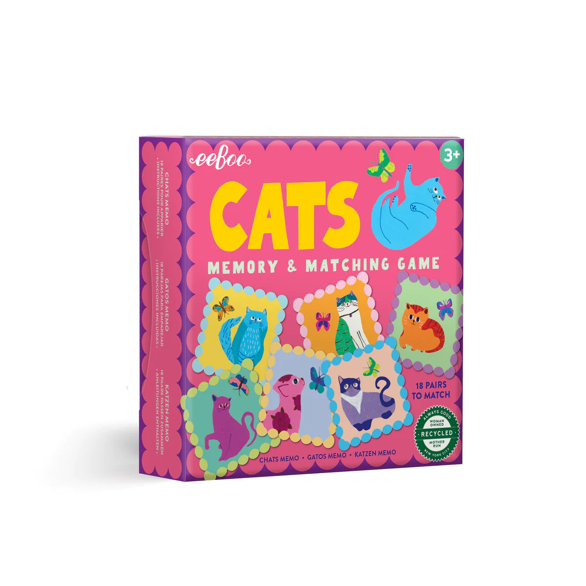 Cats Memory & Matching Game